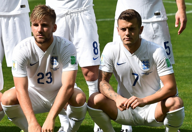 Luke Shaw and Jack Wilshere