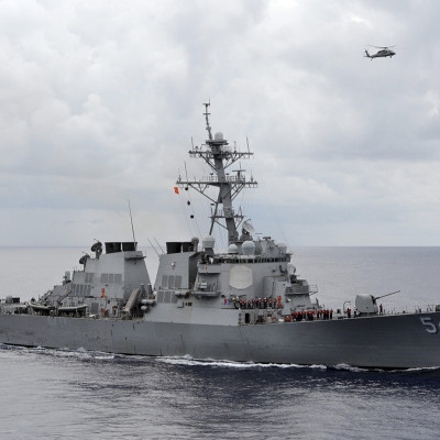 US naval fleet in South China Sea