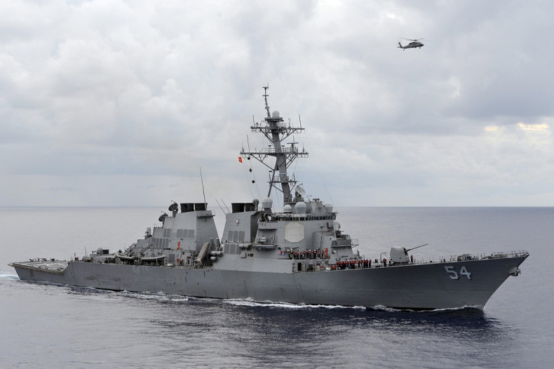 US naval fleet in South China Sea