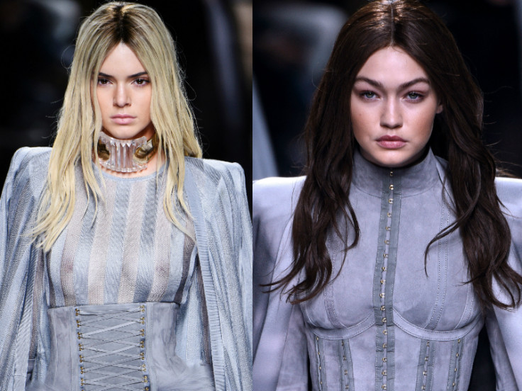 kendall and gigi swap hair colour balmain