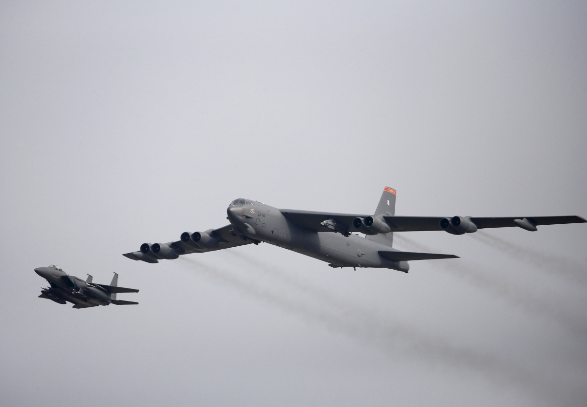 US To Deploy Nuclear-capable B52 Aircraft In First Bombing Campaign ...