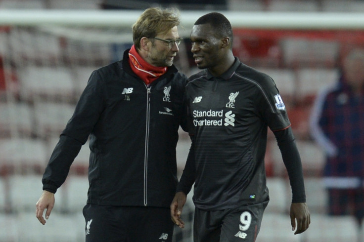 Jurgen Klopp and Christian Benteke