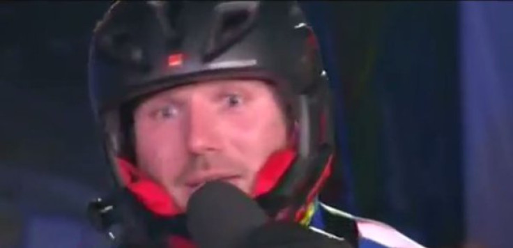 Ben Cohen swears on The Jump