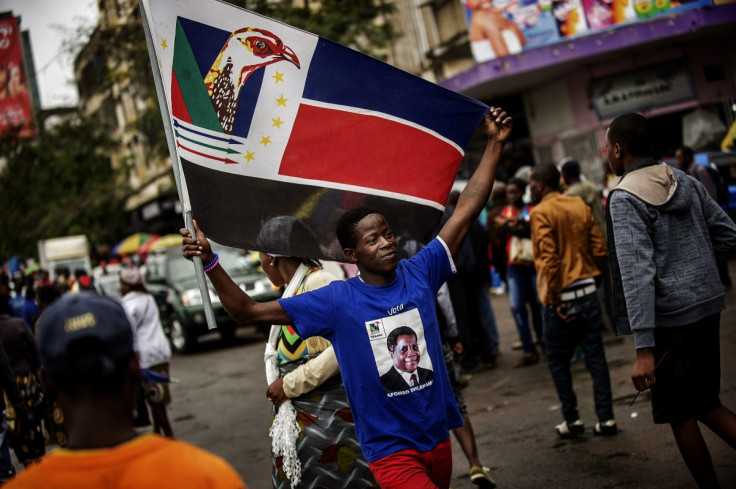 Renamo flag in Maputo, Mozambique