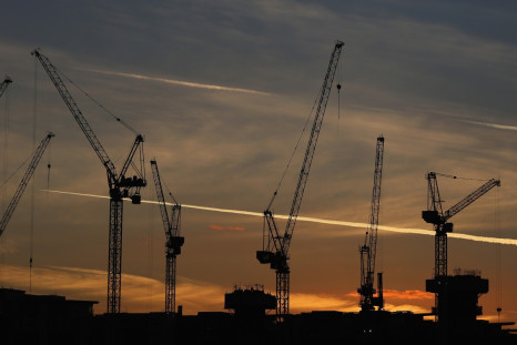 London property cranes constructions
