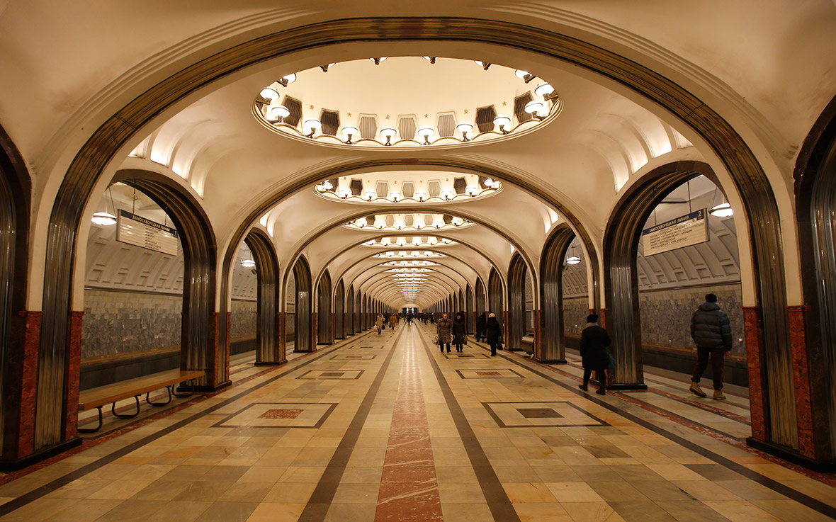 Moscow Metro photos: Step back in time in the world's most beautiful