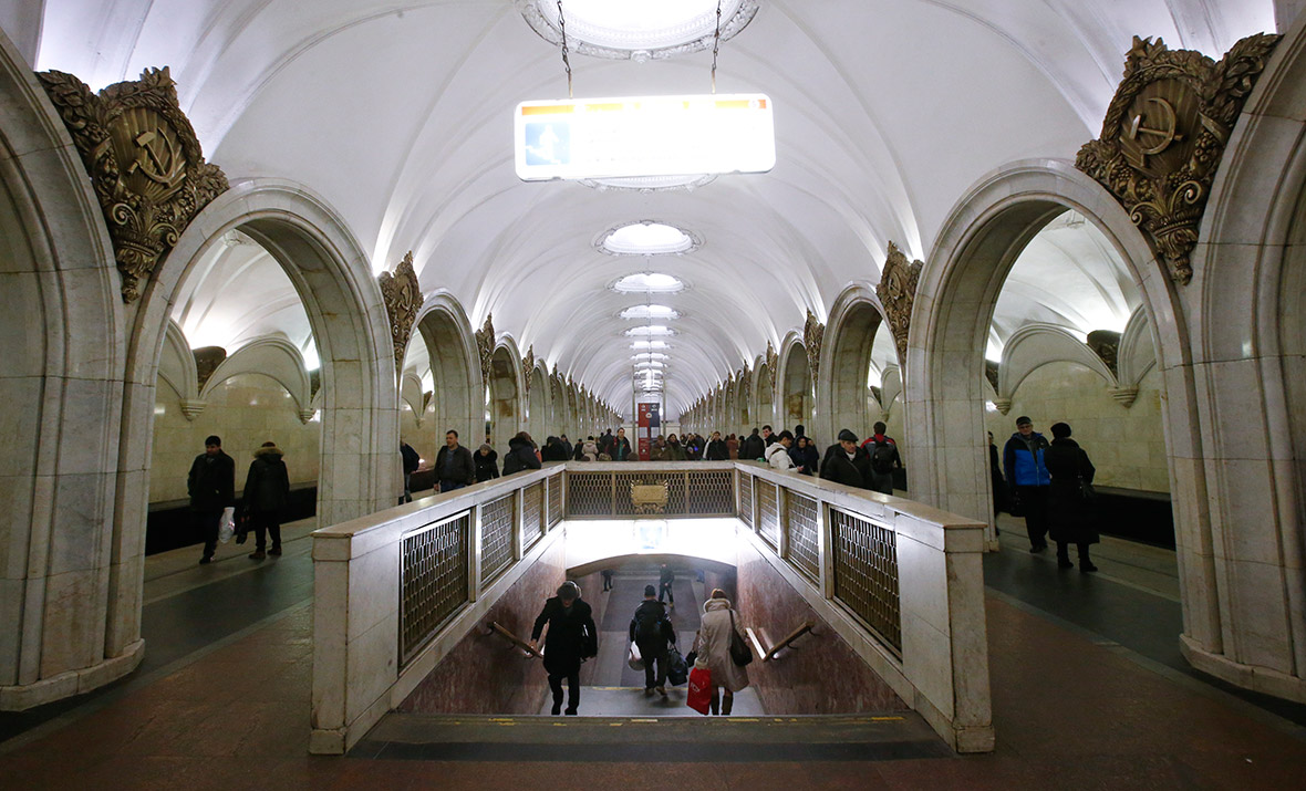 Moscow Metro photos Step back in time in the world's most beautiful