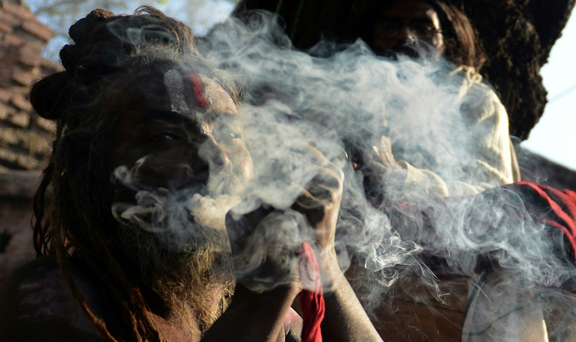 images of lord shiva smoking ganja