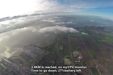 DJI Phantom 2 drone flown up to10,000ft