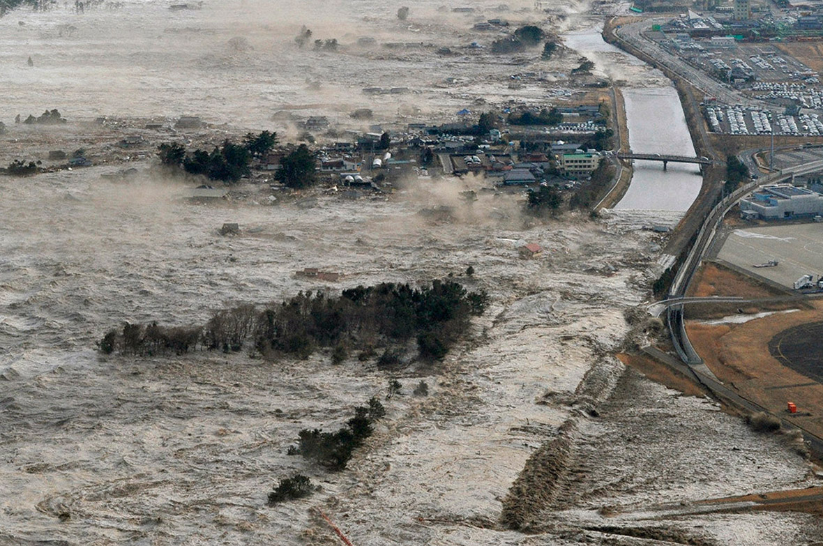 What part of japan did the tsunami hit