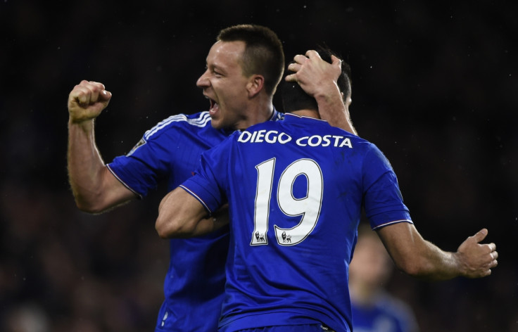 John Terry and Diego Costa