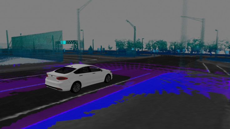 Ford autonomous car 3D map