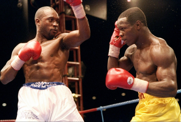 Nigel Benn and Chris Eubank