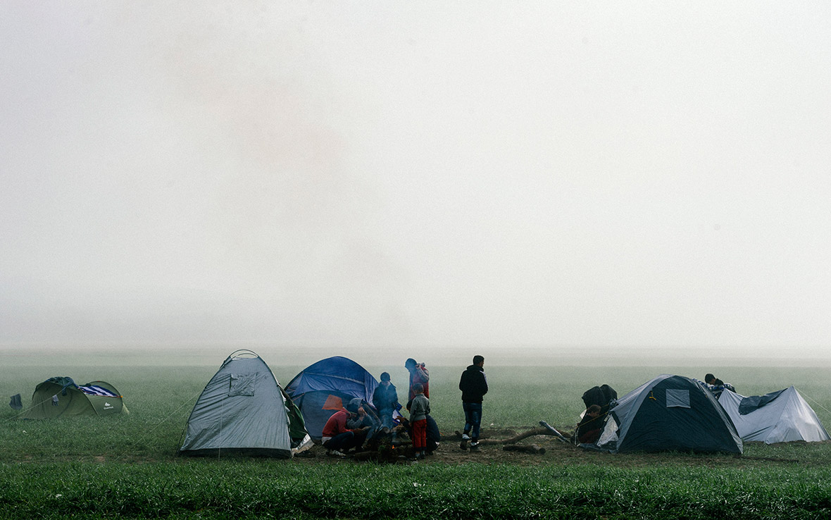 Refugees Greece Macedonia