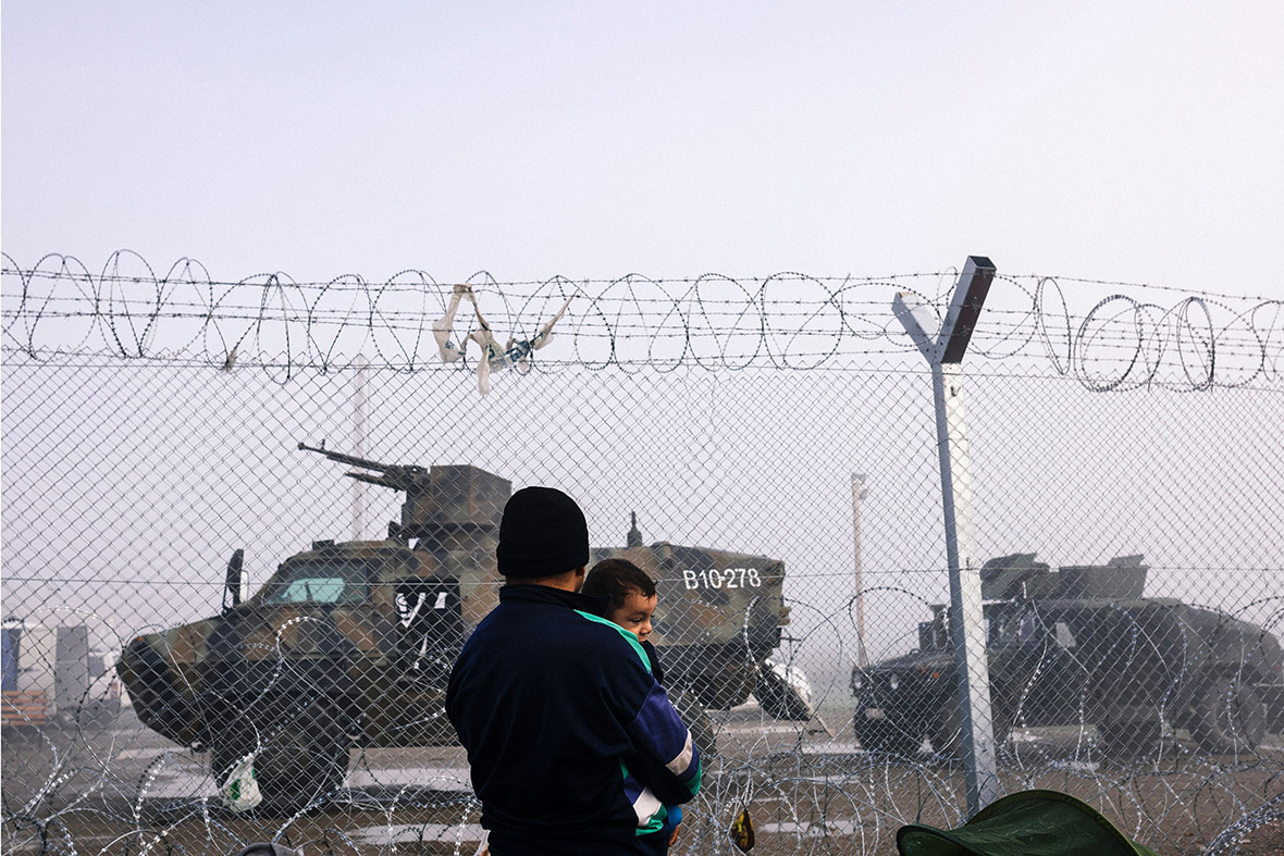 Refugees Greece Macedonia