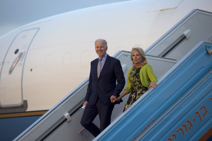 US vice president Joe Biden in Israel