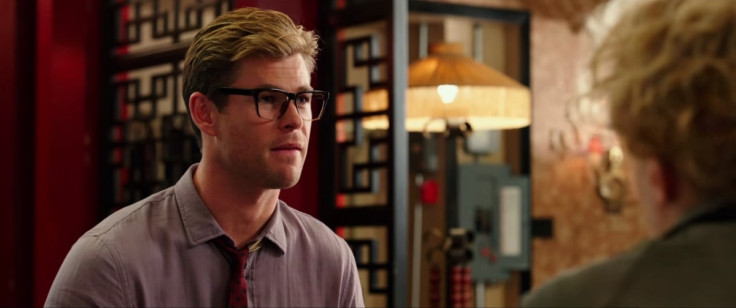 Chris Hemworth in Ghostbusters Chris Hemworth in Ghostbusters