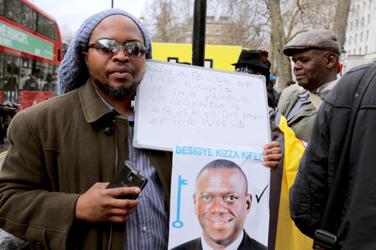 Uganda opposition demonstration London