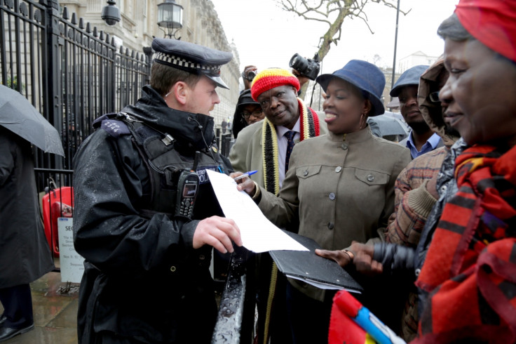 Uganda opposition demonstration London