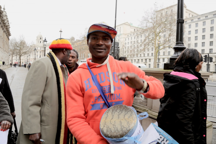 Uganda opposition demonstration London