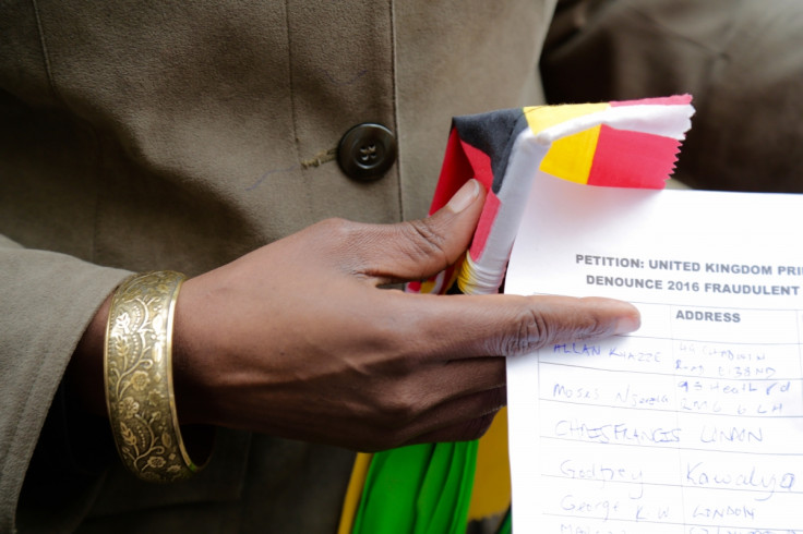 Uganda opposition demonstration London