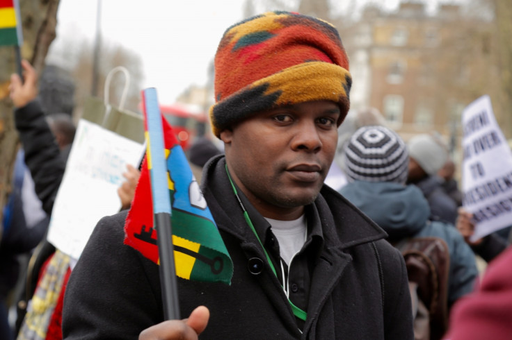 Uganda opposition demonstration London