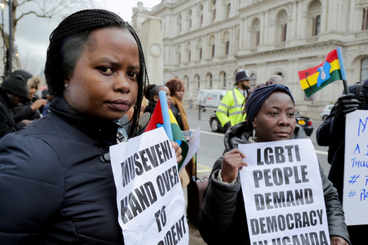 Uganda opposition demonstration London