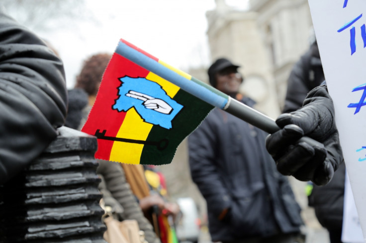 Uganda opposition demonstration London