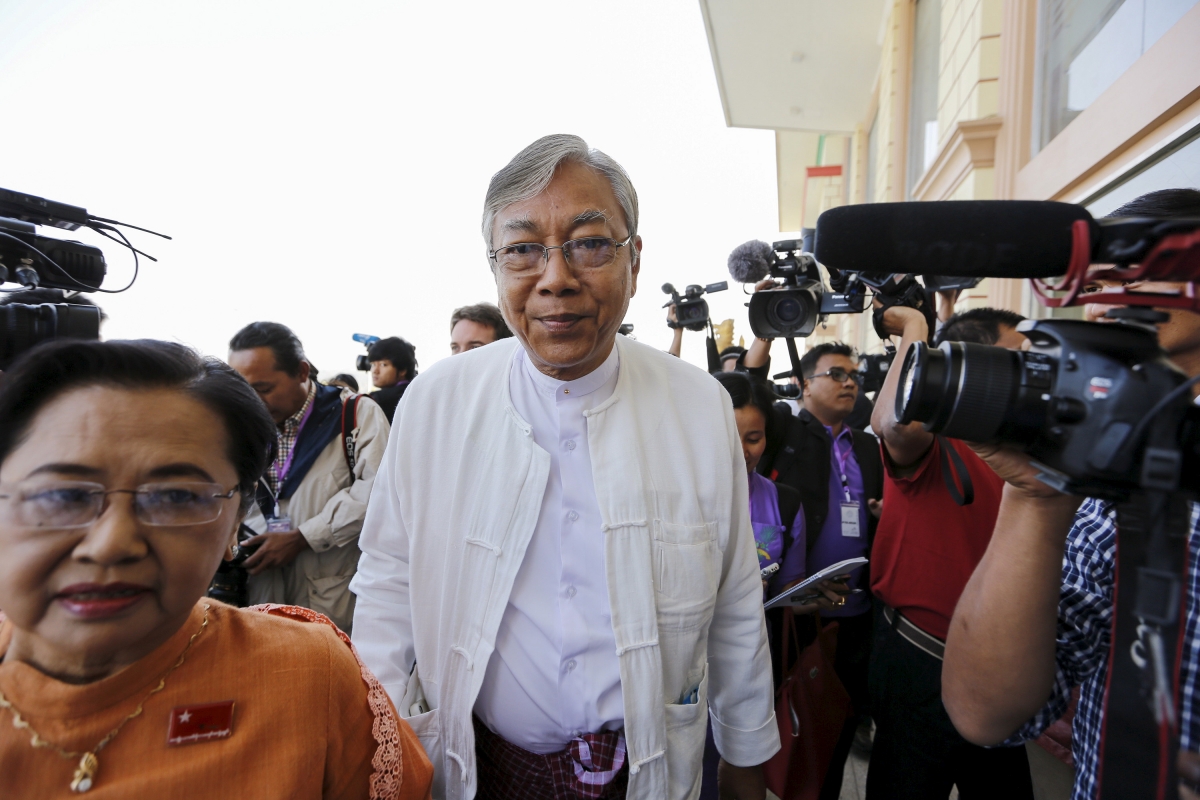 Htin Kyaw Myanmar president to be