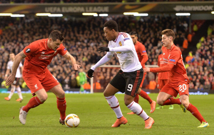 Martial on the ball for United