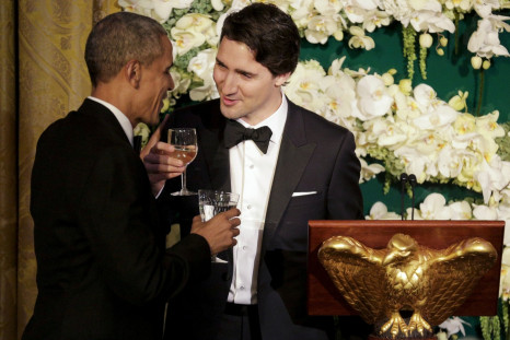 Barack Obama and Justin Trudeau