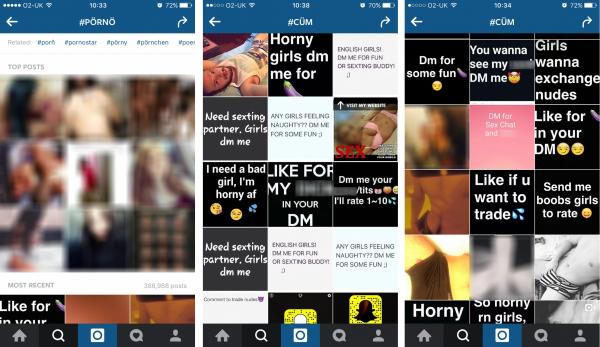 Porn on Instagram: Millions of nude pics and xxx movies hidden using Arabic  hashtags