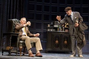 X Men Stars Ian Mckellen And Patrick Stewart Reunite On Stage For Harold Pinter Play No Man S Land