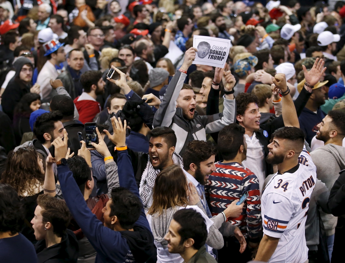 Trump supporters tell black protester Jedidiah Brown to go 'back to ...