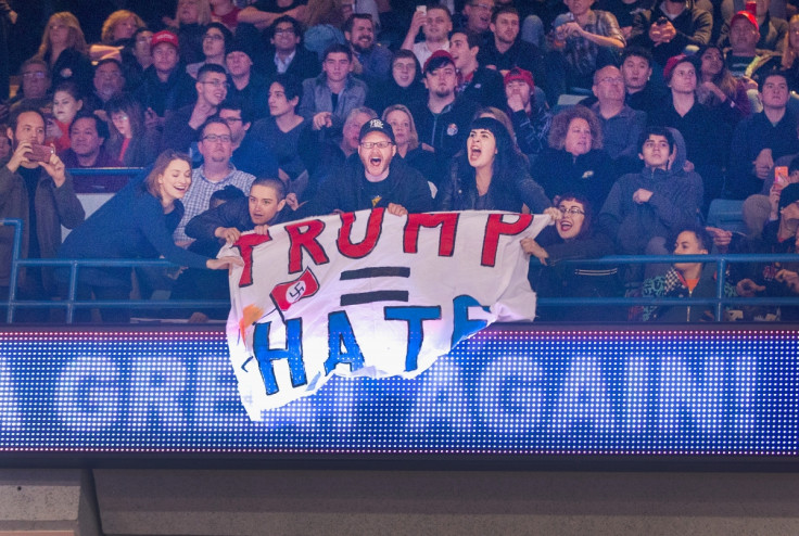 Violence at trump rally