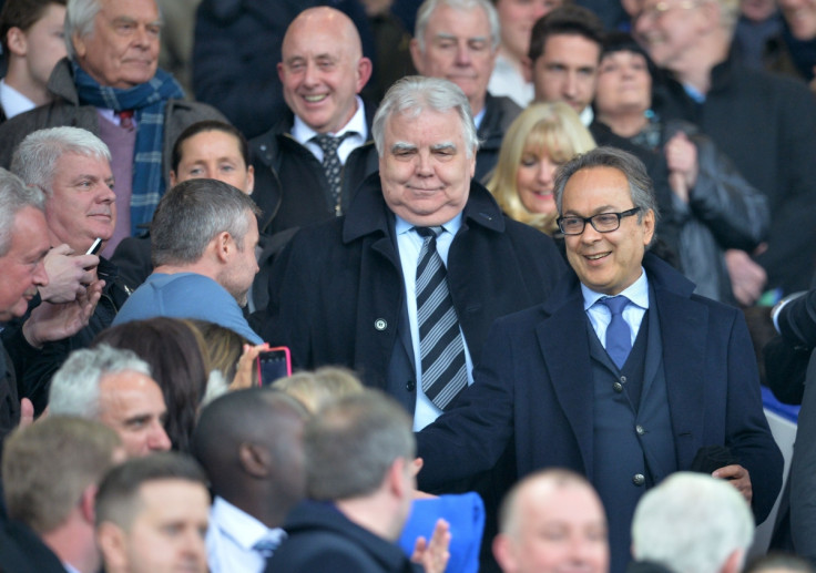 Bill Kenwright alongside Farhad Moshiri