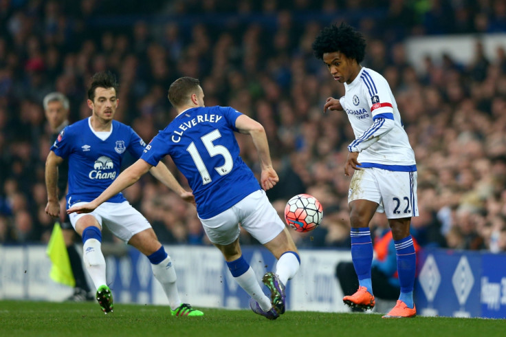 Willian on the ball for Chelsea