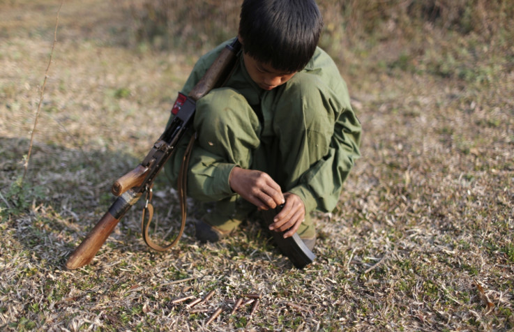Myanmar child soldiers