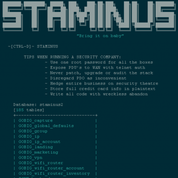 Staminus Communications offline