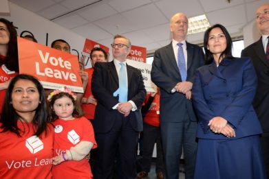 Vote Leave, with cabinet ministers