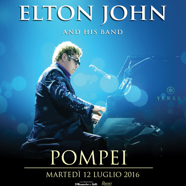 Elton John Pompeii concert
