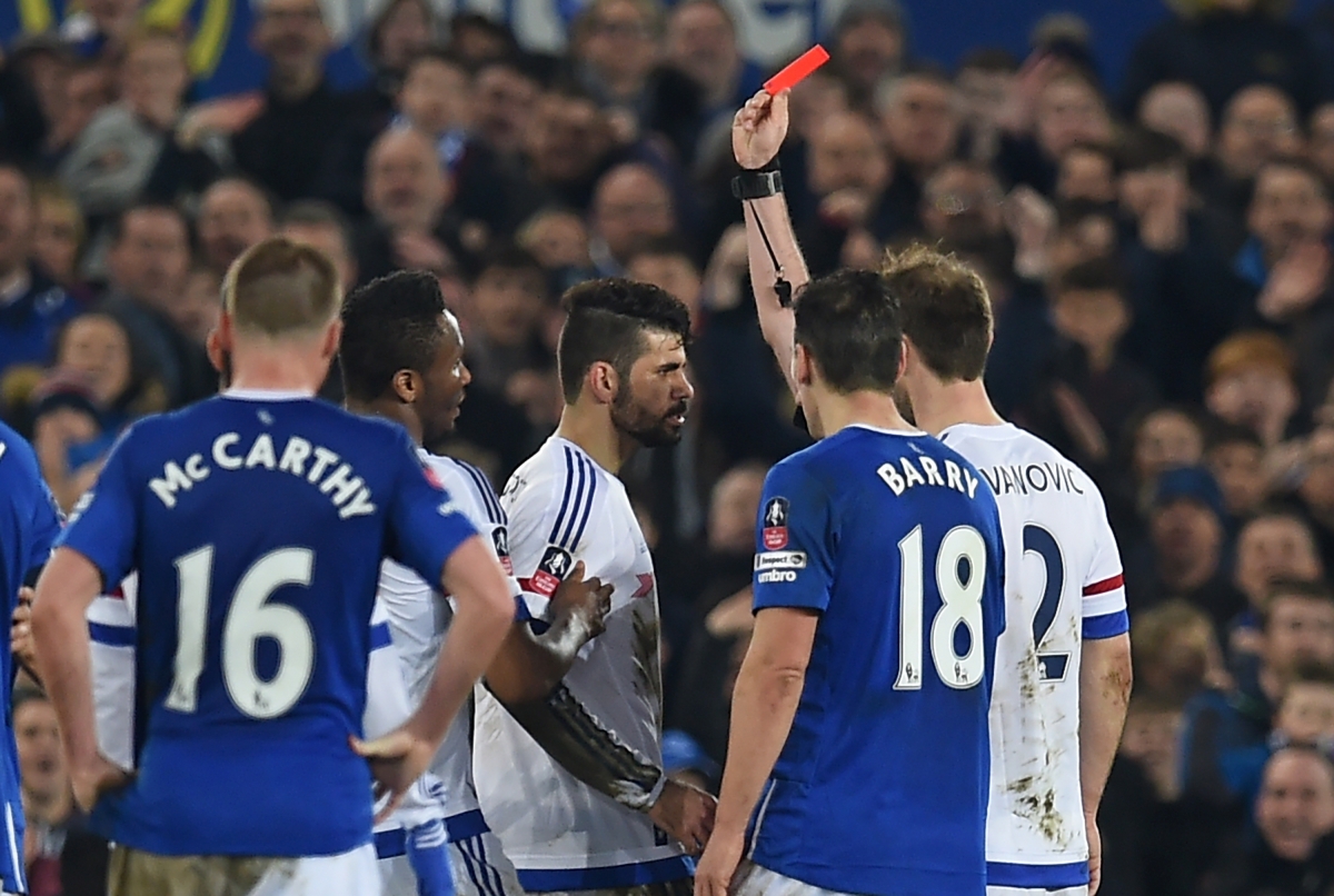 Chelsea striker Costa charged by FA for improper conduct