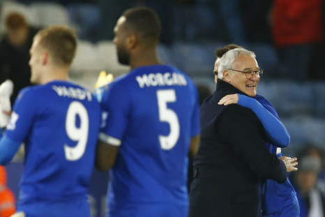 Claudio Ranieri celebrates