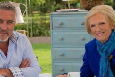 Mary Berry with Paul Hollywood