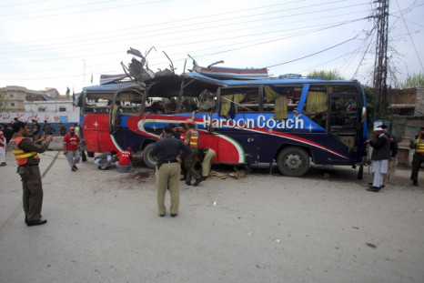 Pakistan bus blast