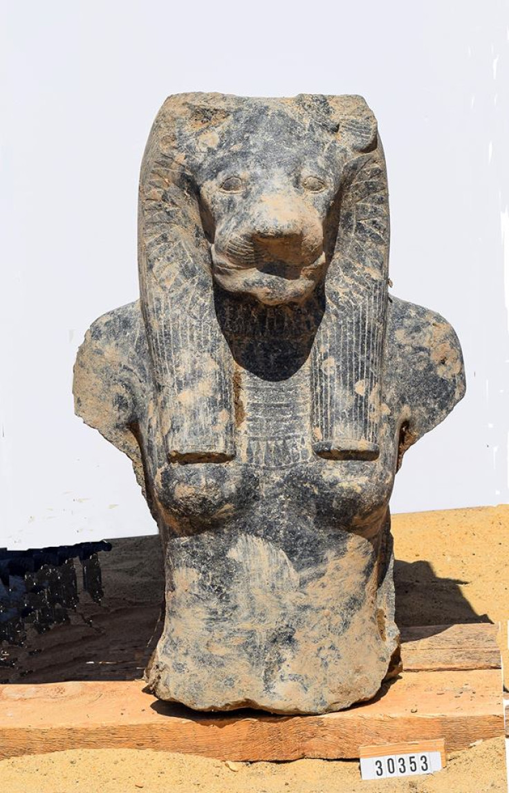 Ancient Egypt statues goddess Sekhmet