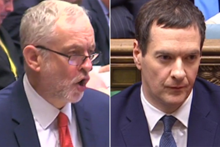 Budget 2016 Corbyn Osborne