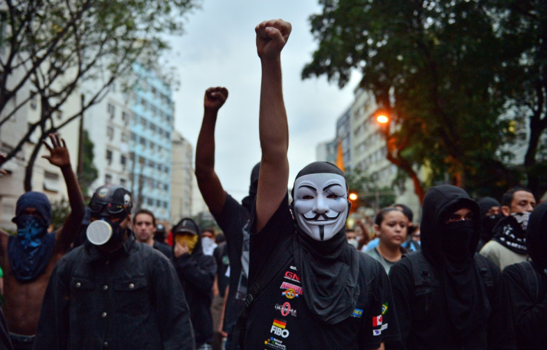 Anonymous in Brazil