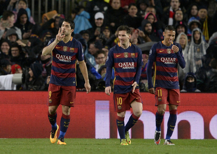 Suarez, Messi, Neymar