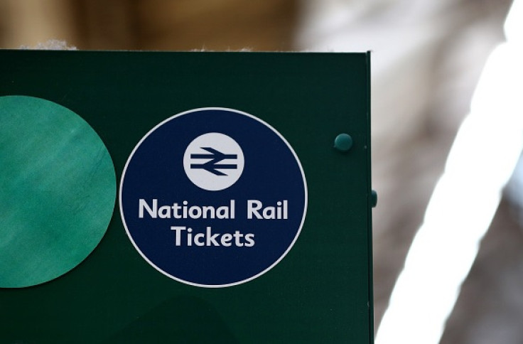 National Rail tickets sign